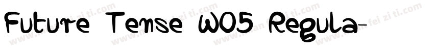 Future Tense W05 Regula字体转换